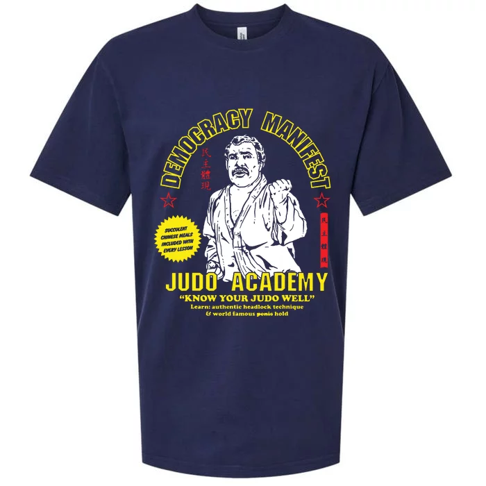 Democracy Manifest Judo Academy Funny Democracy Manifest Sueded Cloud Jersey T-Shirt