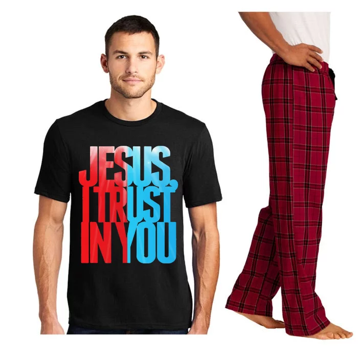 Divine Mercy Jesus I Trust In You St Faustina Catholic Pajama Set