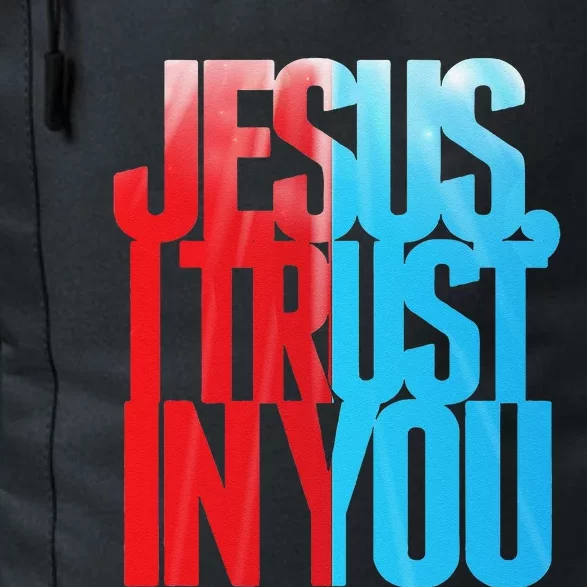 Divine Mercy Jesus I Trust In You St Faustina Catholic Daily Commute Backpack