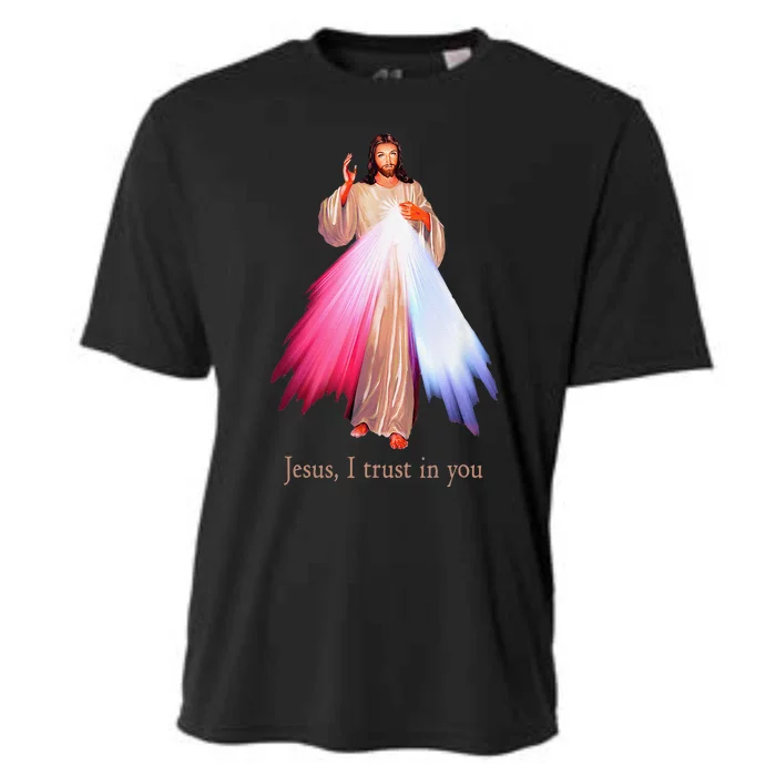 Divine Mercy Jesus I Trust In You Cooling Performance Crew T-Shirt