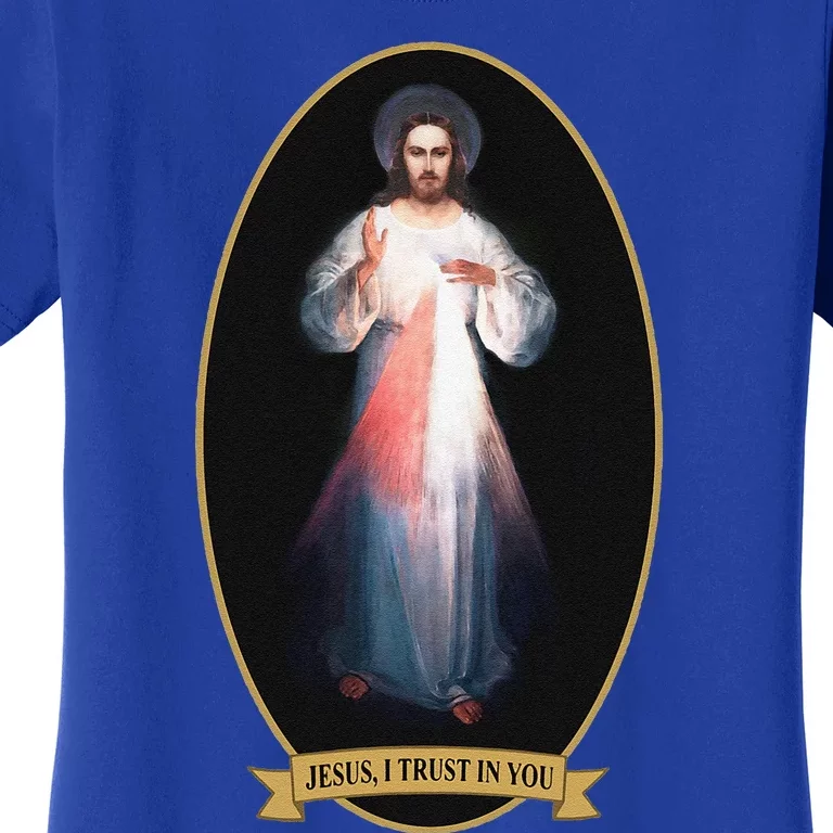 Divine Mercy Jesus I Trust In You Women's T-Shirt