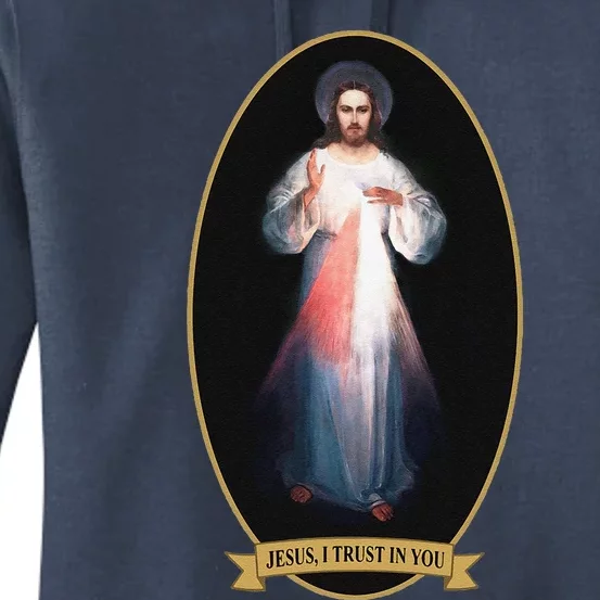 Divine Mercy Jesus I Trust In You Women's Pullover Hoodie