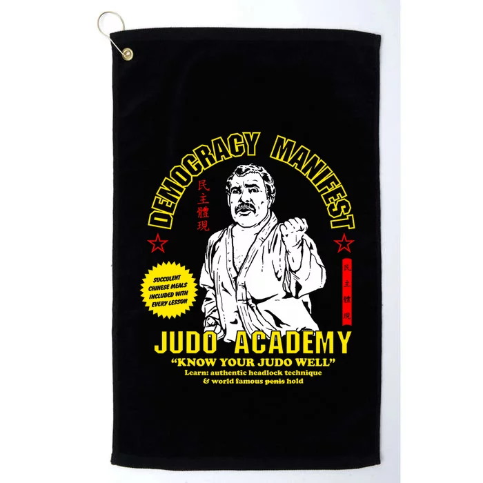 Democracy Manifest Judo Academy Funny Democracy Manifest Platinum Collection Golf Towel