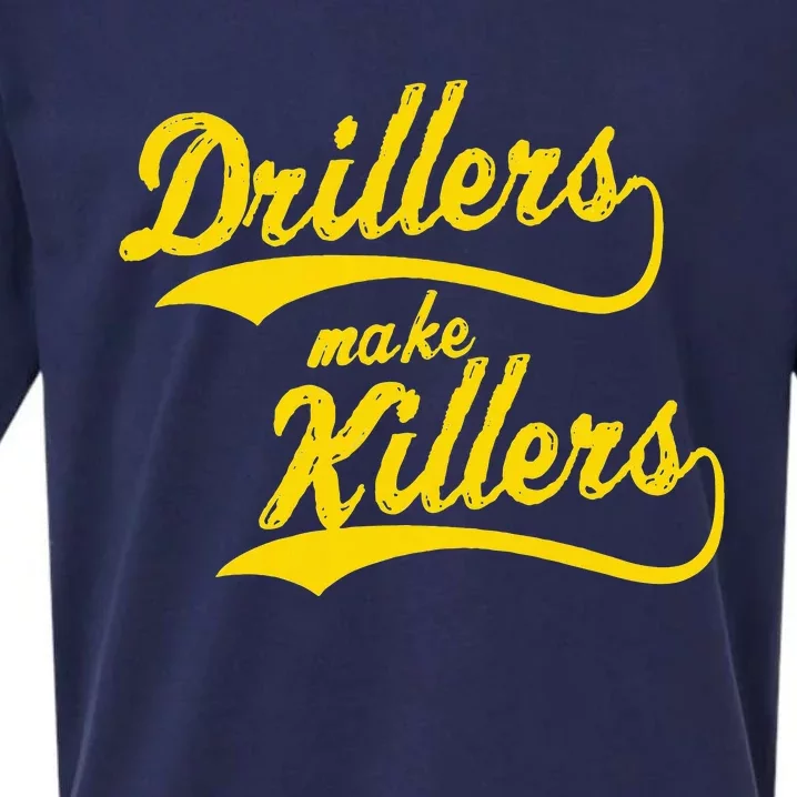 Drillers Make Killers Bjj Mma Jiu Jitsu Grappling Sueded Cloud Jersey T-Shirt