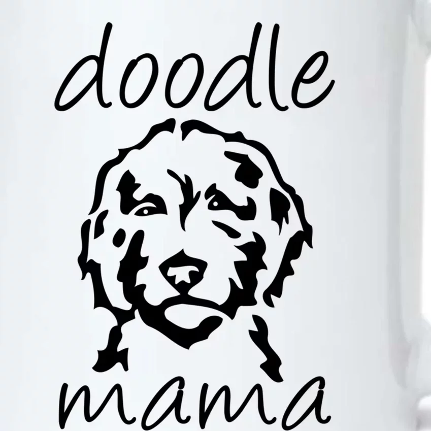 Doodle Mama Labradoodle Golden Doodle Dog Lover Mom Gift Black Color Changing Mug