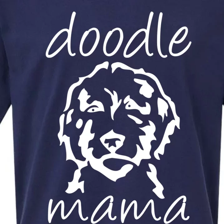 Doodle Mama Labradoodle Golden Doodle Dog Lover Mom Gift Sueded Cloud Jersey T-Shirt