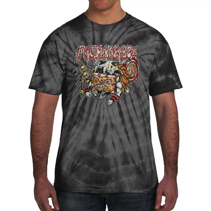 Death Metal Lunchbox Tie-Dye T-Shirt