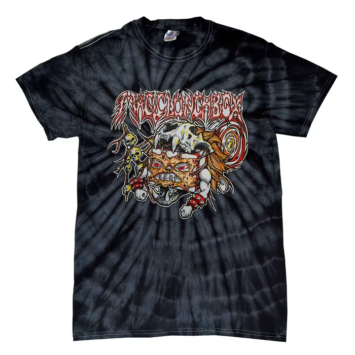 Death Metal Lunchbox Tie-Dye T-Shirt