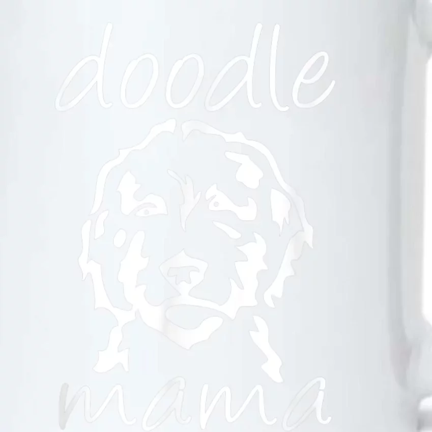 Doodle Mama Labradoodle Golden Doodle Dog Lover Mom Black Color Changing Mug