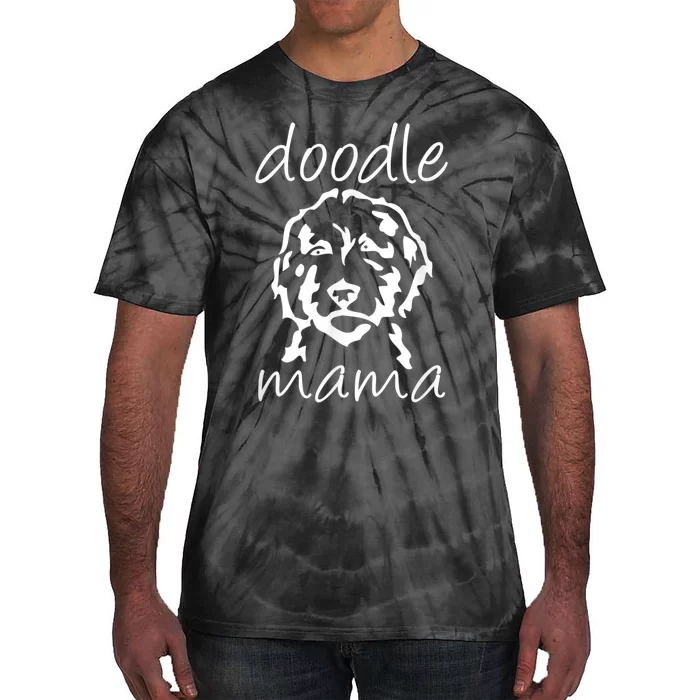 Doodle Mama Labradoodle Golden Doodle Dog Lover Mom Tie-Dye T-Shirt