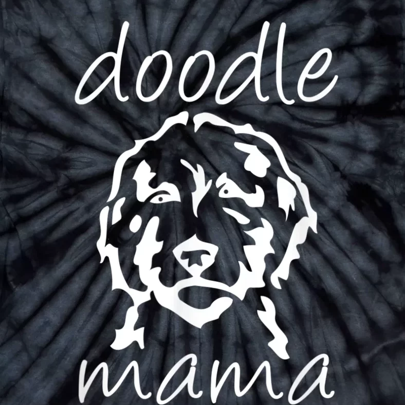 Doodle Mama Labradoodle Golden Doodle Dog Lover Mom Tie-Dye T-Shirt