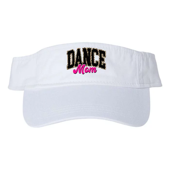 Dance Mom Leopard Dancing Mom Life Dancer Valucap Bio-Washed Visor