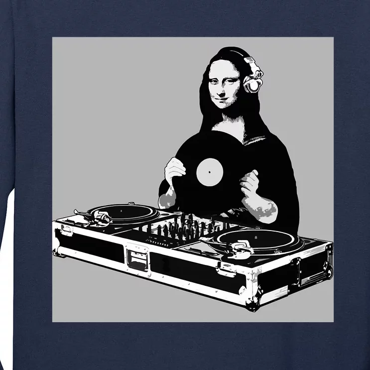 DJ Mona Lisa Tall Long Sleeve T-Shirt