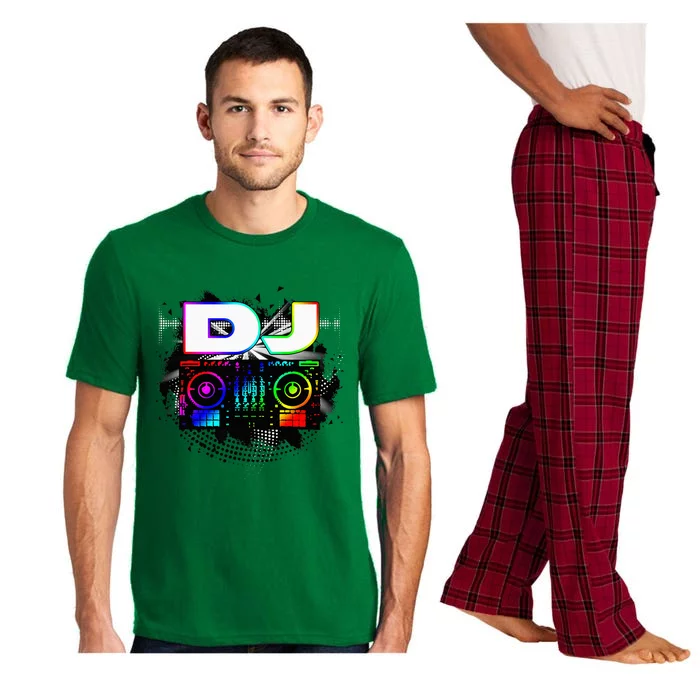 Dj Music Lover Music Player Sound Cool Funny Gift Pajama Set