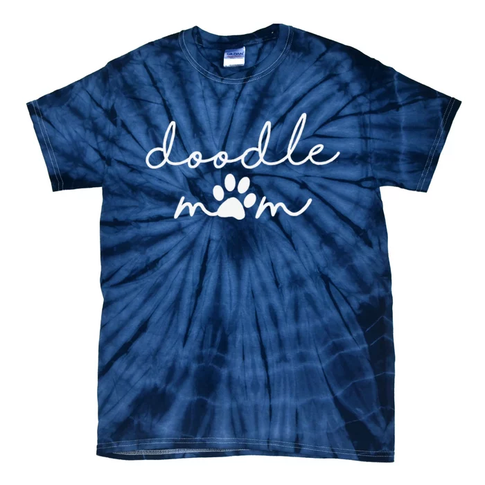 Doodle Mom Labradoodle Bernedoodle Goldendoodle Mama Tie-Dye T-Shirt