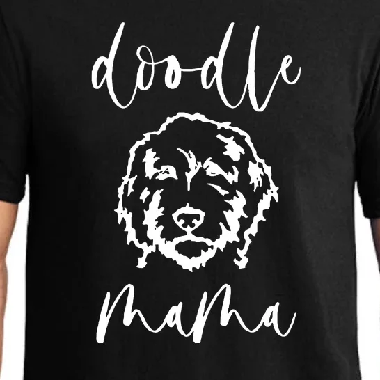 Doodle Mama Labradoodle Golden Doodle Dog Lover Mom Tee Sweatshirt Pajama Set