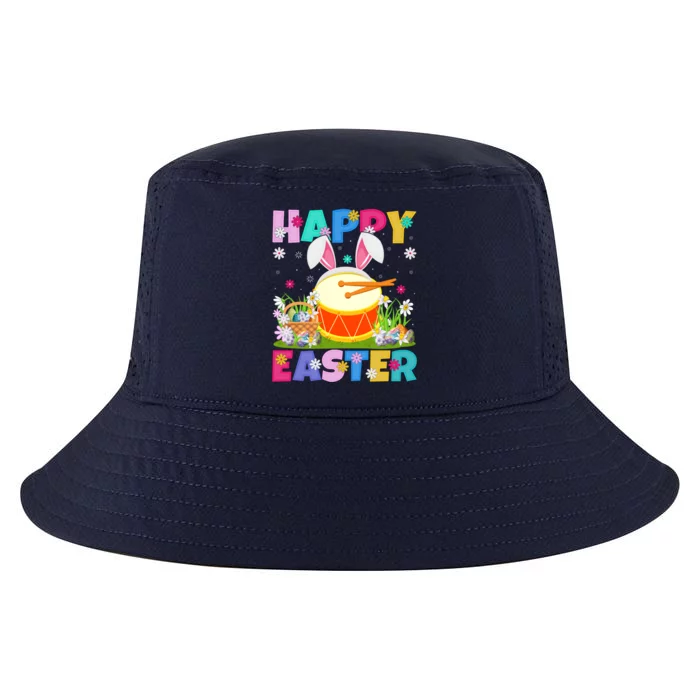 Drum Music Lover Happy Easter Bunny Drum Easter Sunday Cute Gift Cool Comfort Performance Bucket Hat