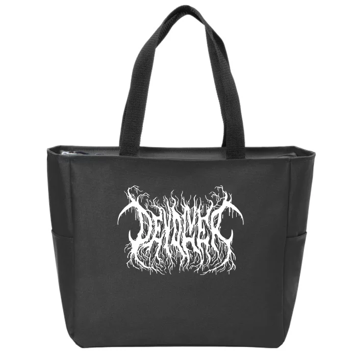 Devolver Metal Logo Zip Tote Bag