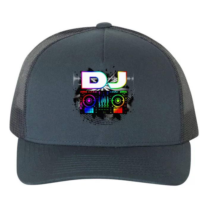 Dj Music Lover Music Player Sound Cool Funny Gift Yupoong Adult 5-Panel Trucker Hat