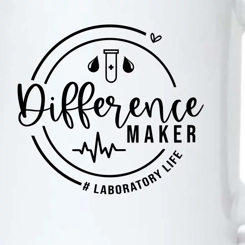 Difference Maker Laborotary Life Black Color Changing Mug