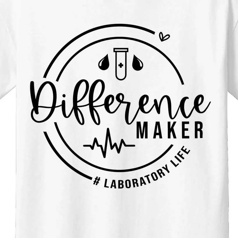 Difference Maker Laborotary Life Kids T-Shirt