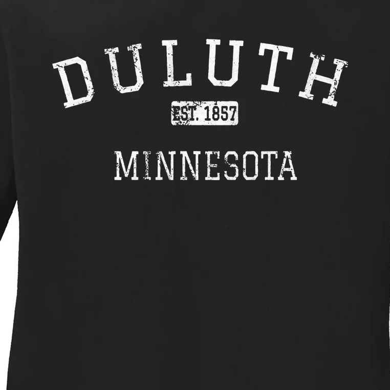 Duluth Minnesota MN Vintage Ladies Long Sleeve Shirt