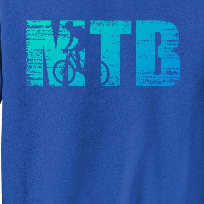 Distressed Mtb Mountain Bike Meaningful Gift For Mountain Bikers Gift Sweatshirt