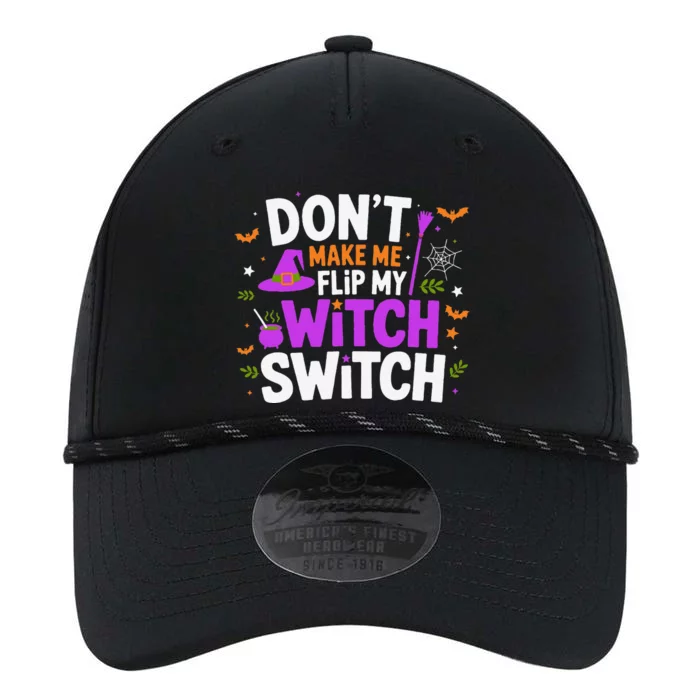 DonT Make Me Flip My Witch Switch Halloween Witch Performance The Dyno Cap