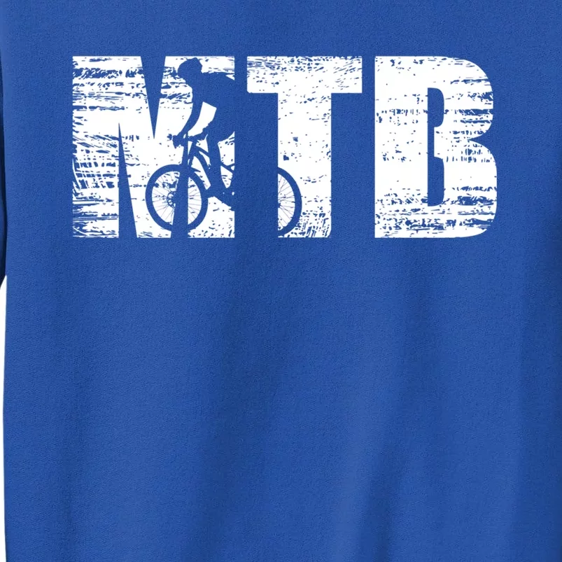 Distressed Mtb Mountain Bike Meaningful Gift For Mountain Bikers Gift Sweatshirt