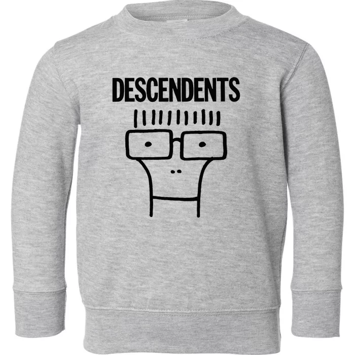 Descendents Merchandise Milo Outline Toddler Sweatshirt