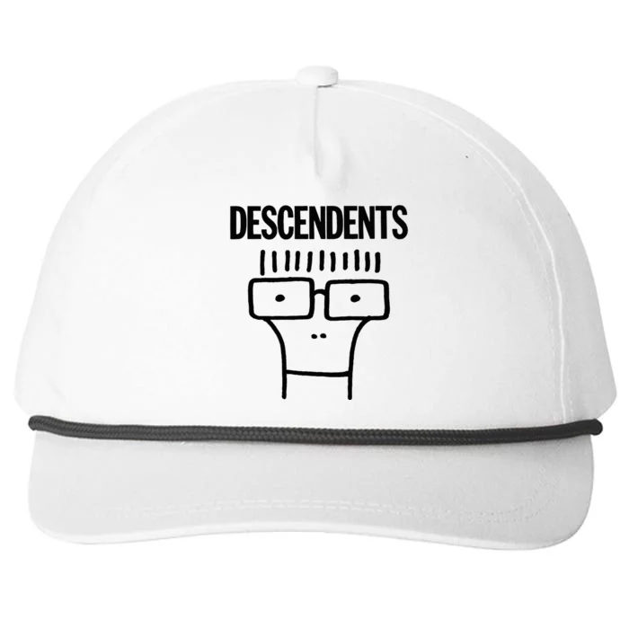 Descendents Merchandise Milo Outline Snapback Five-Panel Rope Hat