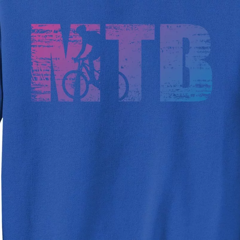 Distressed Mtb Mountain Bike Meaningful Gift For Mountain Bikers Gift Sweatshirt