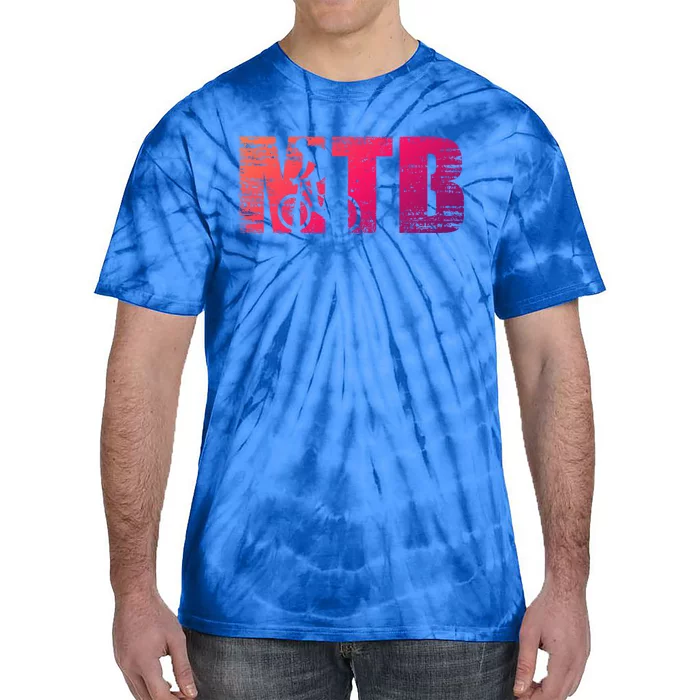 Distressed Mtb Mountain Bike Meaningful Gift For Mountain Bikers Gift Tie-Dye T-Shirt