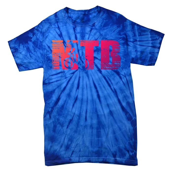 Distressed Mtb Mountain Bike Meaningful Gift For Mountain Bikers Gift Tie-Dye T-Shirt