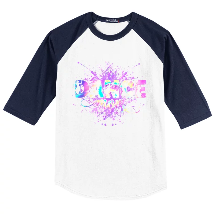 Dance Mom Mother's Day Dancing Dancer Mama Mommy Gift Baseball Sleeve Shirt