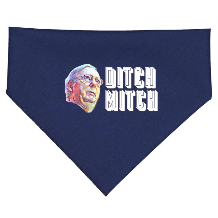 Ditch Mitch McConnell USA-Made Doggie Bandana