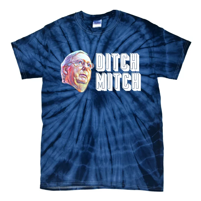 Ditch Mitch McConnell Tie-Dye T-Shirt