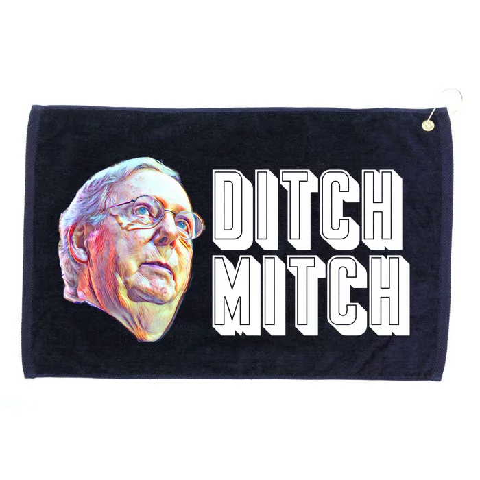 Ditch Mitch McConnell Grommeted Golf Towel