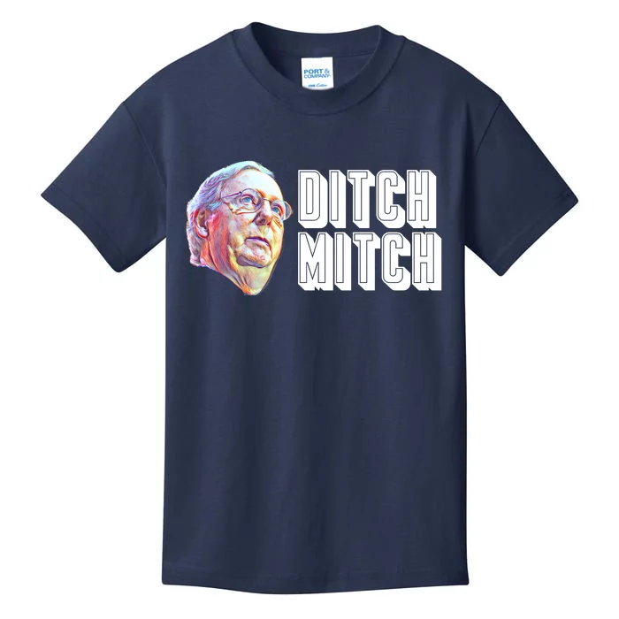 Ditch Mitch McConnell Kids T-Shirt