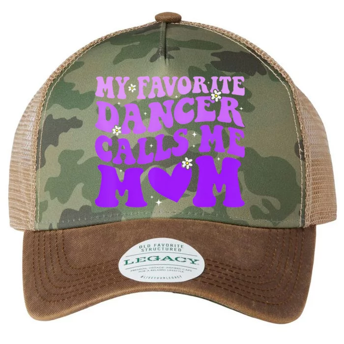 Dance Mom My Favorite Dancer Calls Me Mom Legacy Tie Dye Trucker Hat