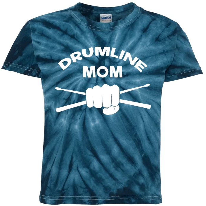 Drumline Mom Music Marching Band Support Kids Tie-Dye T-Shirt