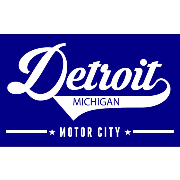 Detroit Michigan Motor City Design Gift Bumper Sticker