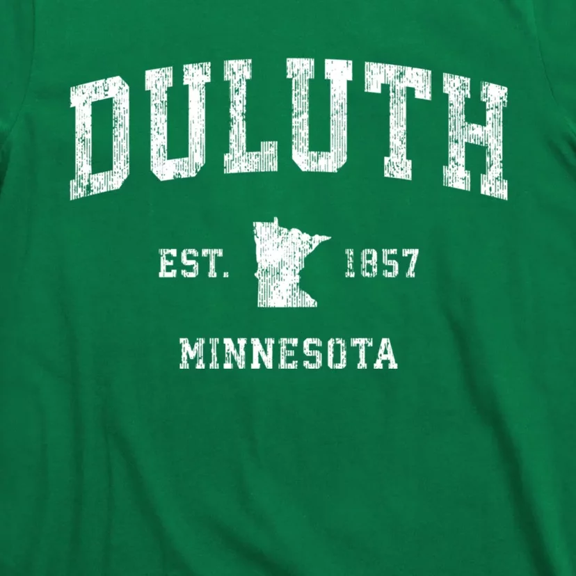 Duluth Minnesota Mn Vintage Athletic Sports T-Shirt