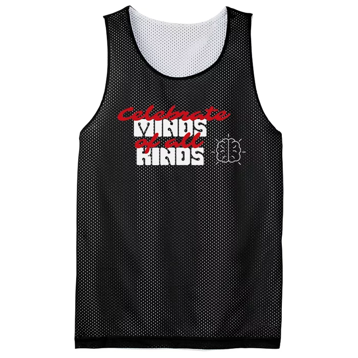 Diverse Minds Matter Inclusivity Mesh Reversible Basketball Jersey Tank