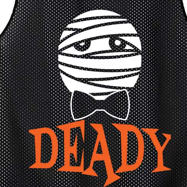 Deady Mummy Matching Mom Dad Halloween Mesh Reversible Basketball Jersey Tank