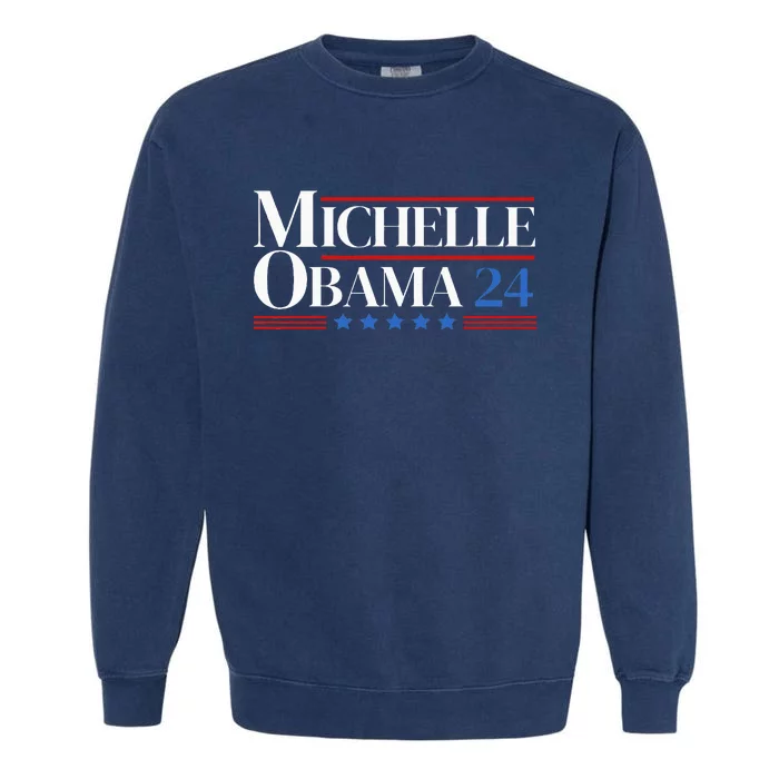 Democrat Michelle Obama 2024 Presidential Election Garment-Dyed Sweatshirt