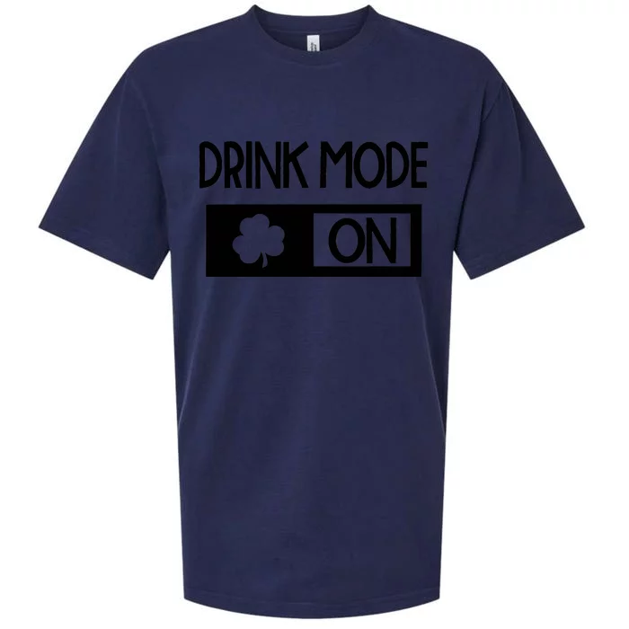 Drink Mode On Sueded Cloud Jersey T-Shirt