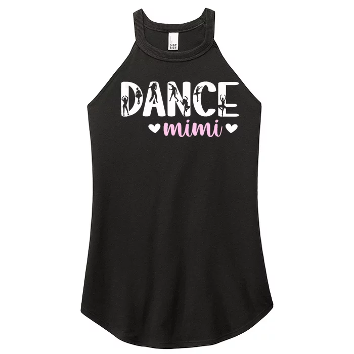 Dance Mimi Of A Dancer Mimi Dancing Mimi Grandma Women’s Perfect Tri Rocker Tank