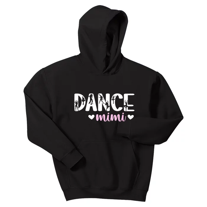 Dance Mimi Of A Dancer Mimi Dancing Mimi Grandma Kids Hoodie