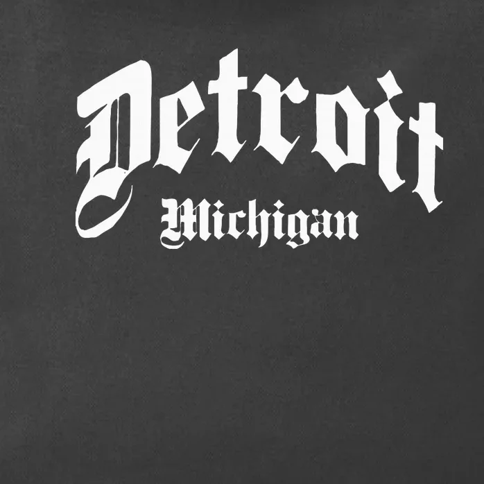 Detroit Michigan Old School Design Classic Zip Tote Bag